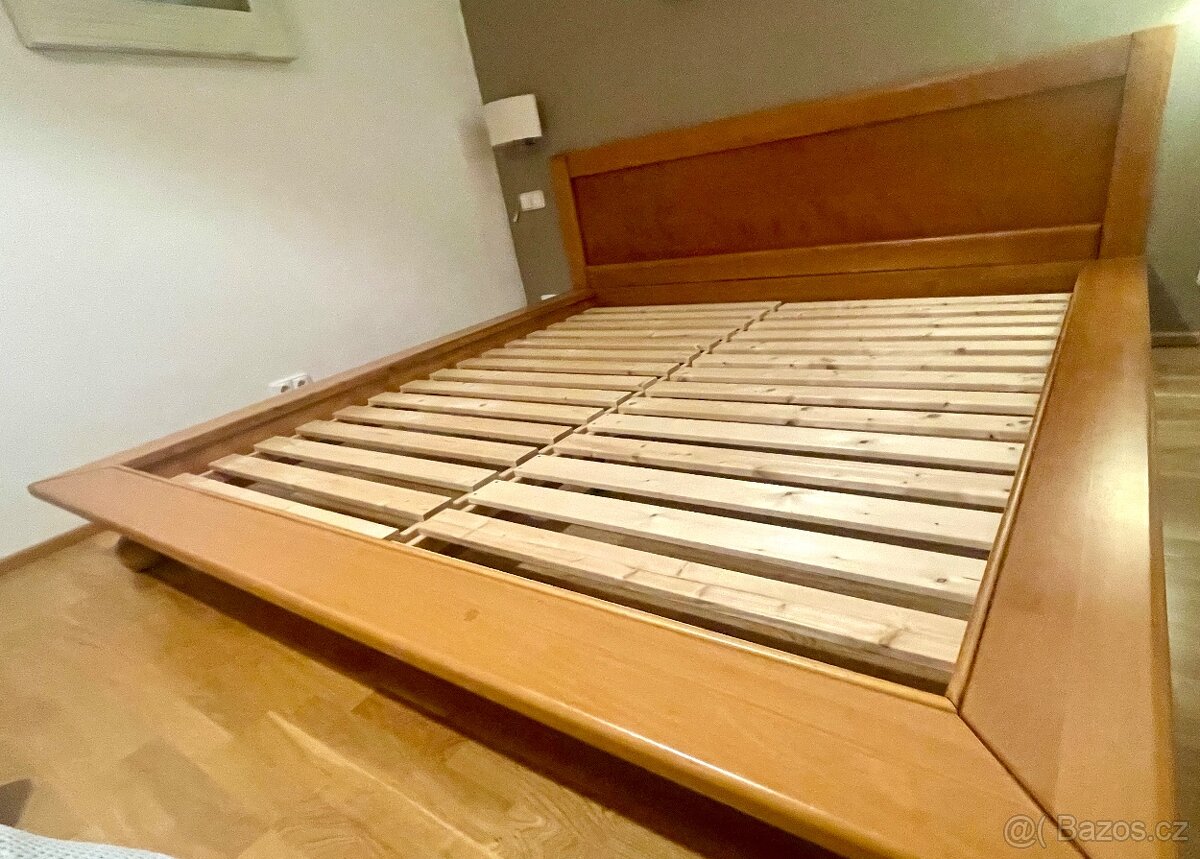 Manželská postel masiv 200x220 - 4