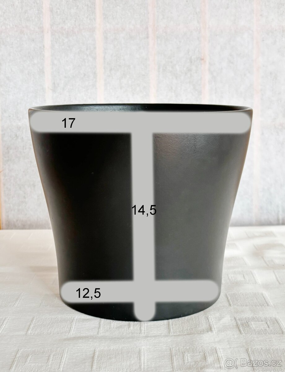 Scheurich keramický obal na květináč 17 cm - 4