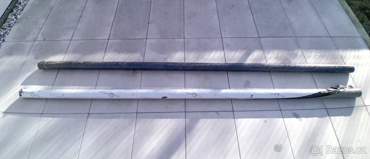 PREFA okapový svod DN 80+sběrná klapka-světle šedá - 4