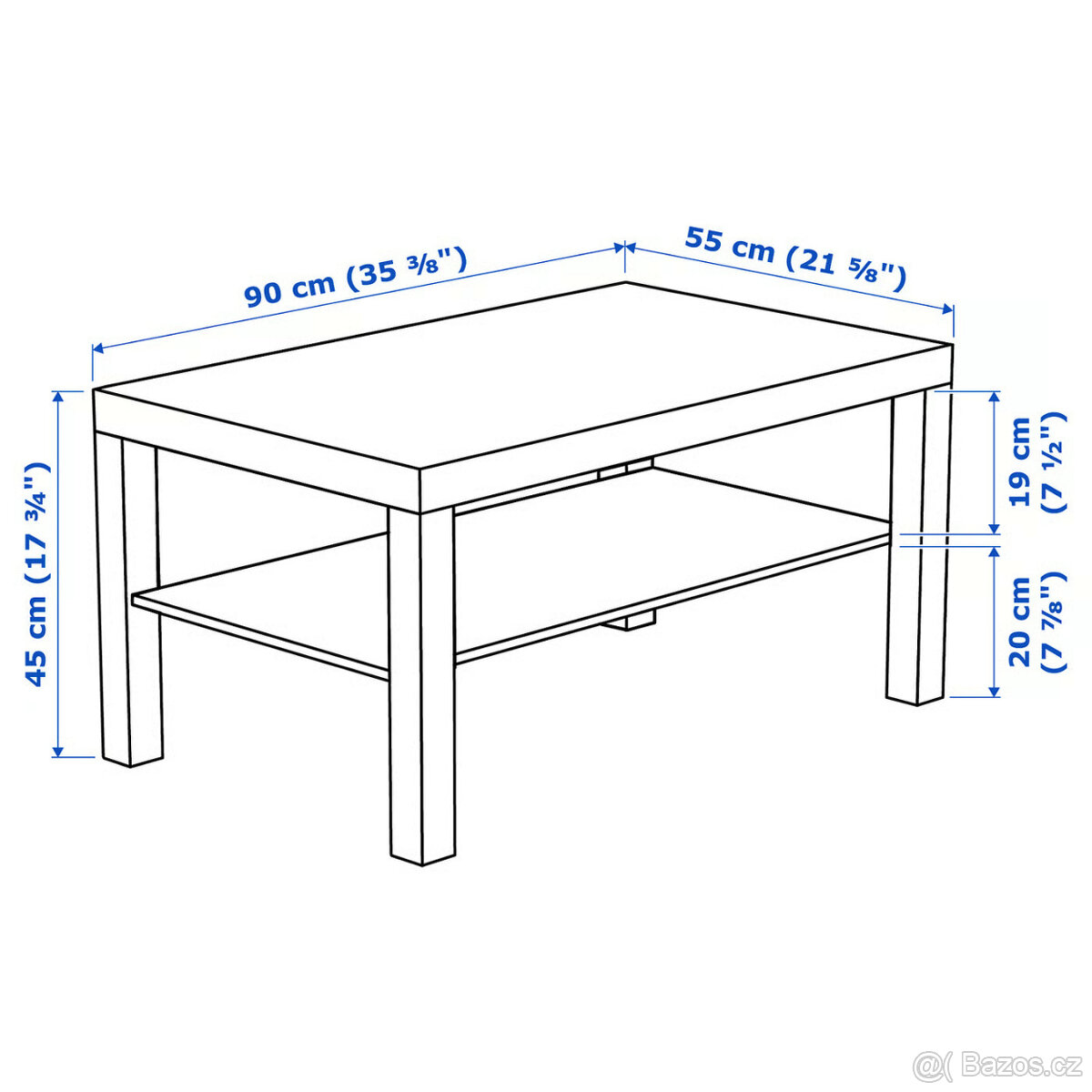 Konferenční stolek jako nový - 4