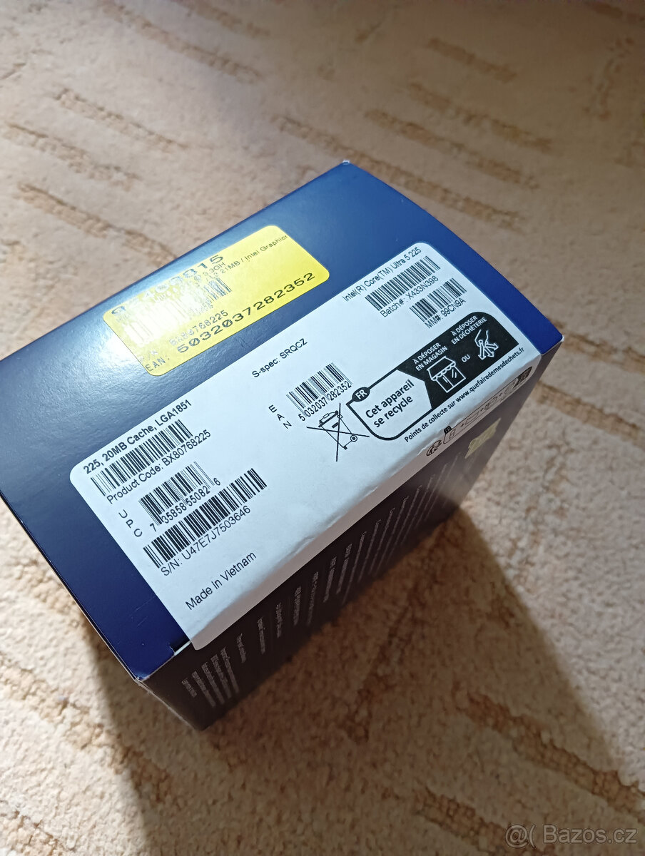 CPU Intel Core Ultra 5 225 (10C/10T),sock. 1851 - 4