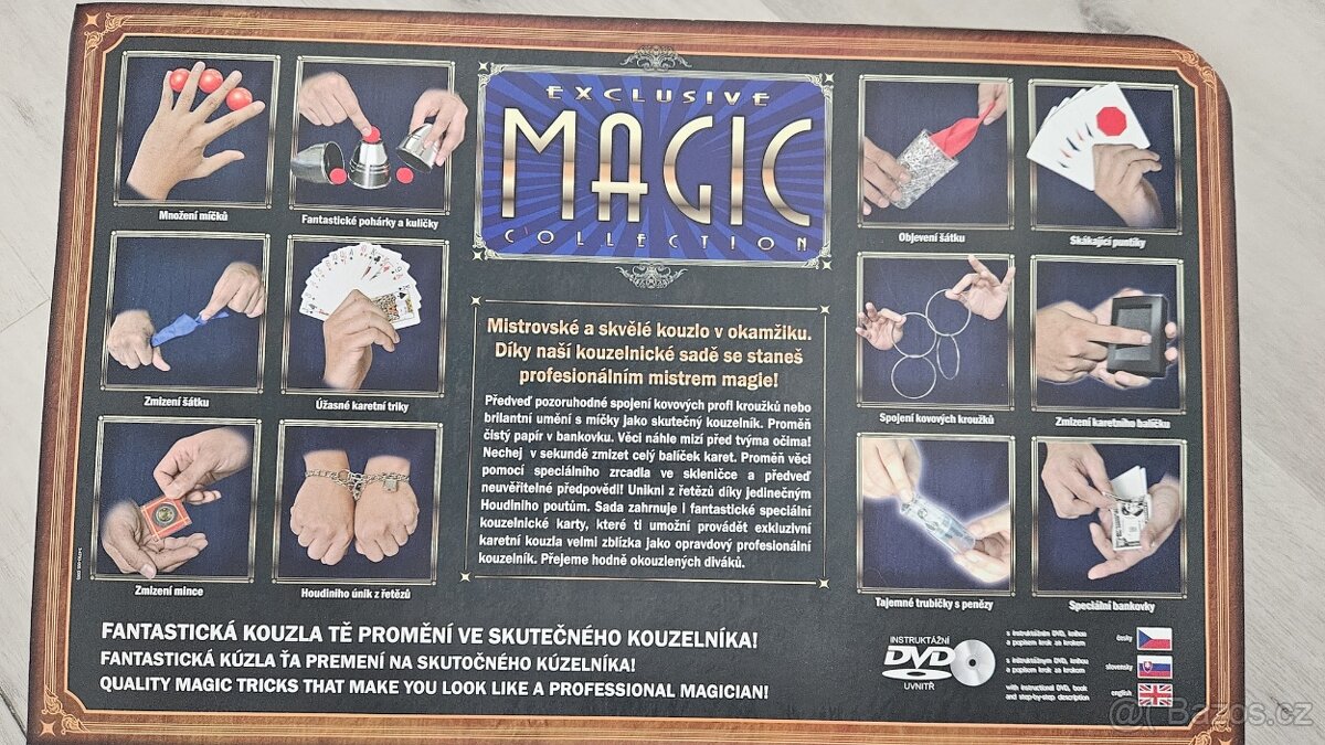 sada exclusive magic collection, staň se kouzelníkem - 4