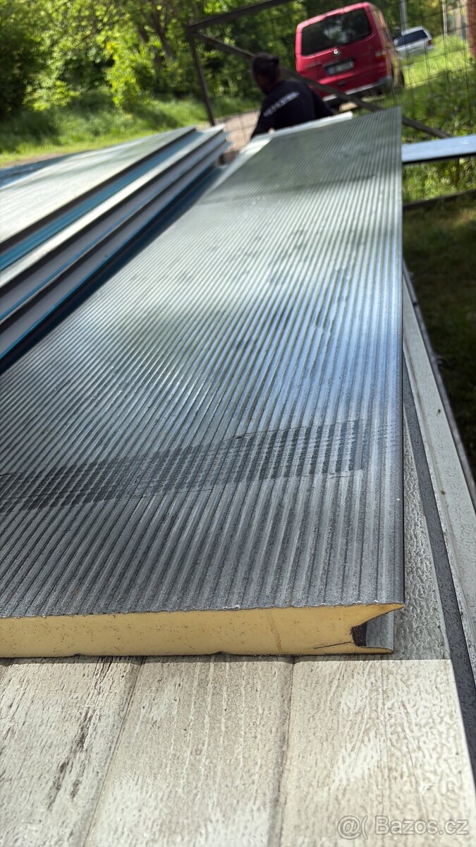 Sendvičové panely, PUR panely, izolace, zatepleni, polystire - 4