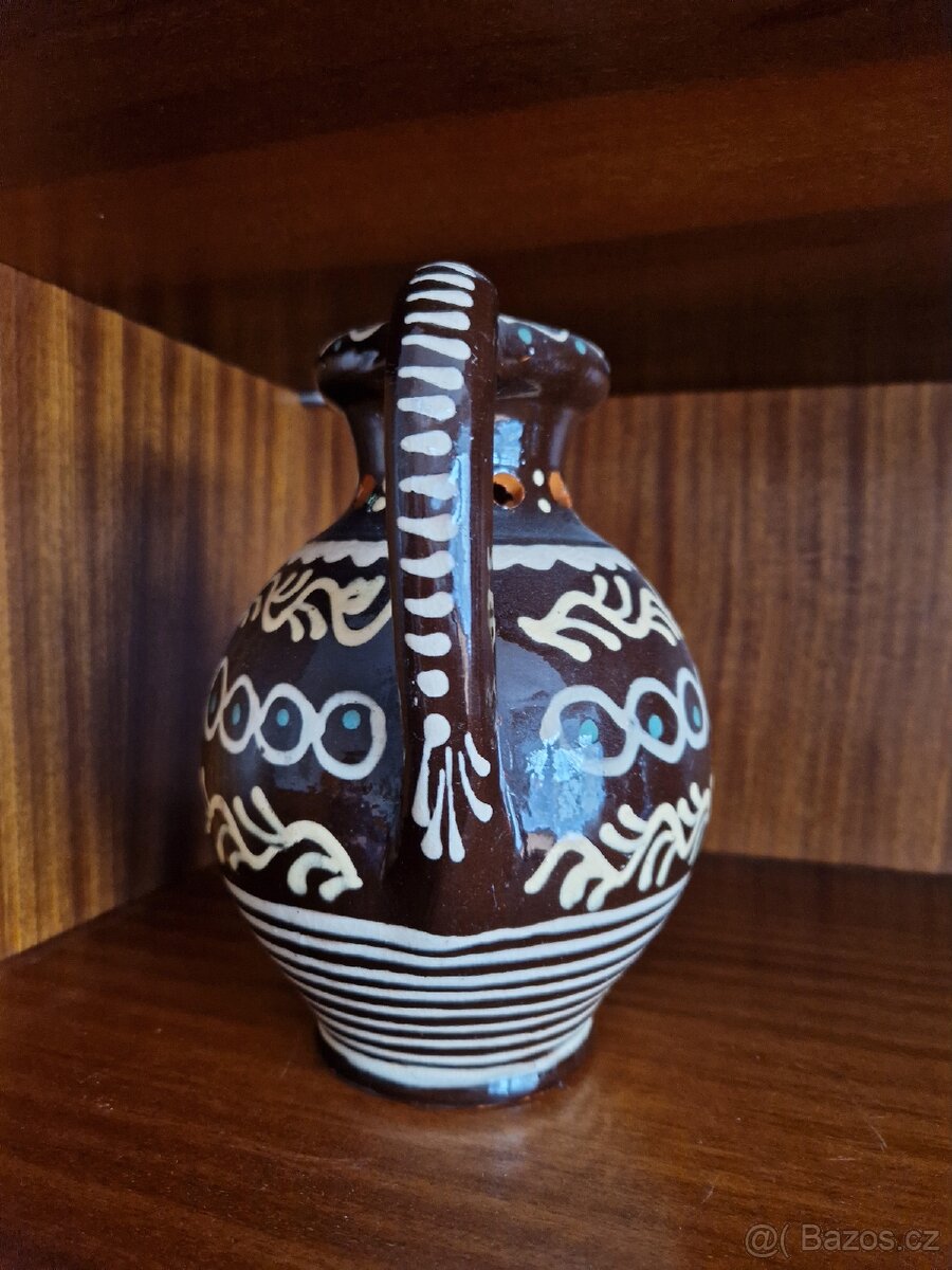 Ručně malovaný džbán - Keramika Pozdišovce - 4