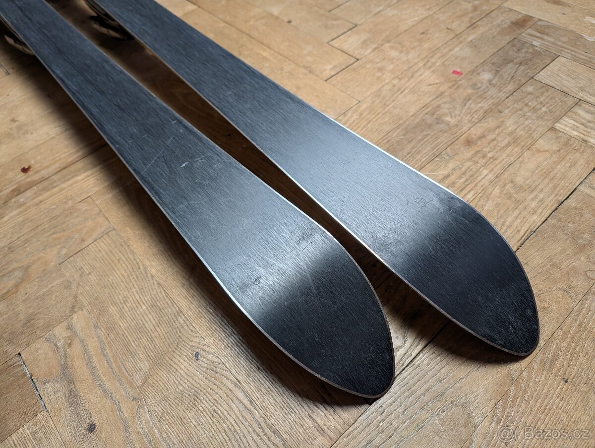 Staré lyže 160 + lyžáky vel 42-43 - 4