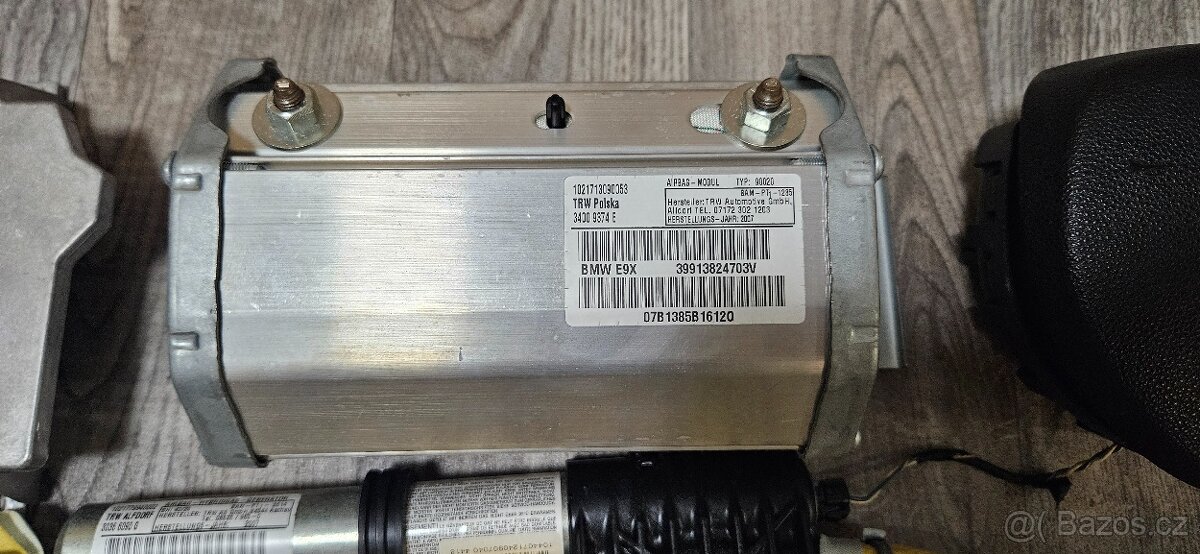 Palubní deska airbagy BMW E90 E91 E92 E93 - 4
