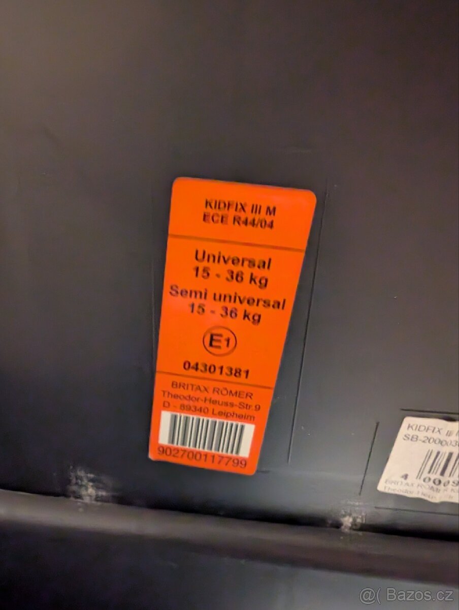 Britax Römer KIDFIX III M Moonlight Blue - 4