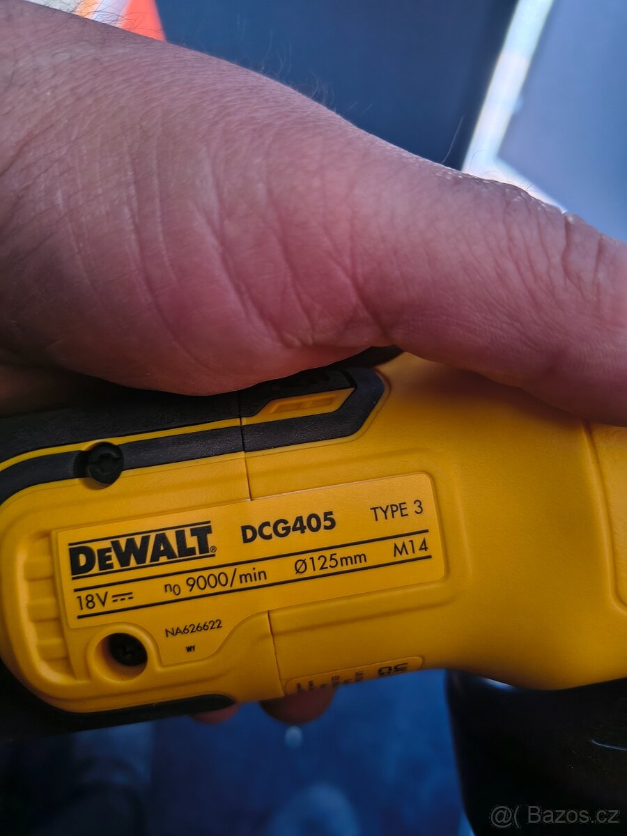Aku flexa DeWALT dcg 405 - 4