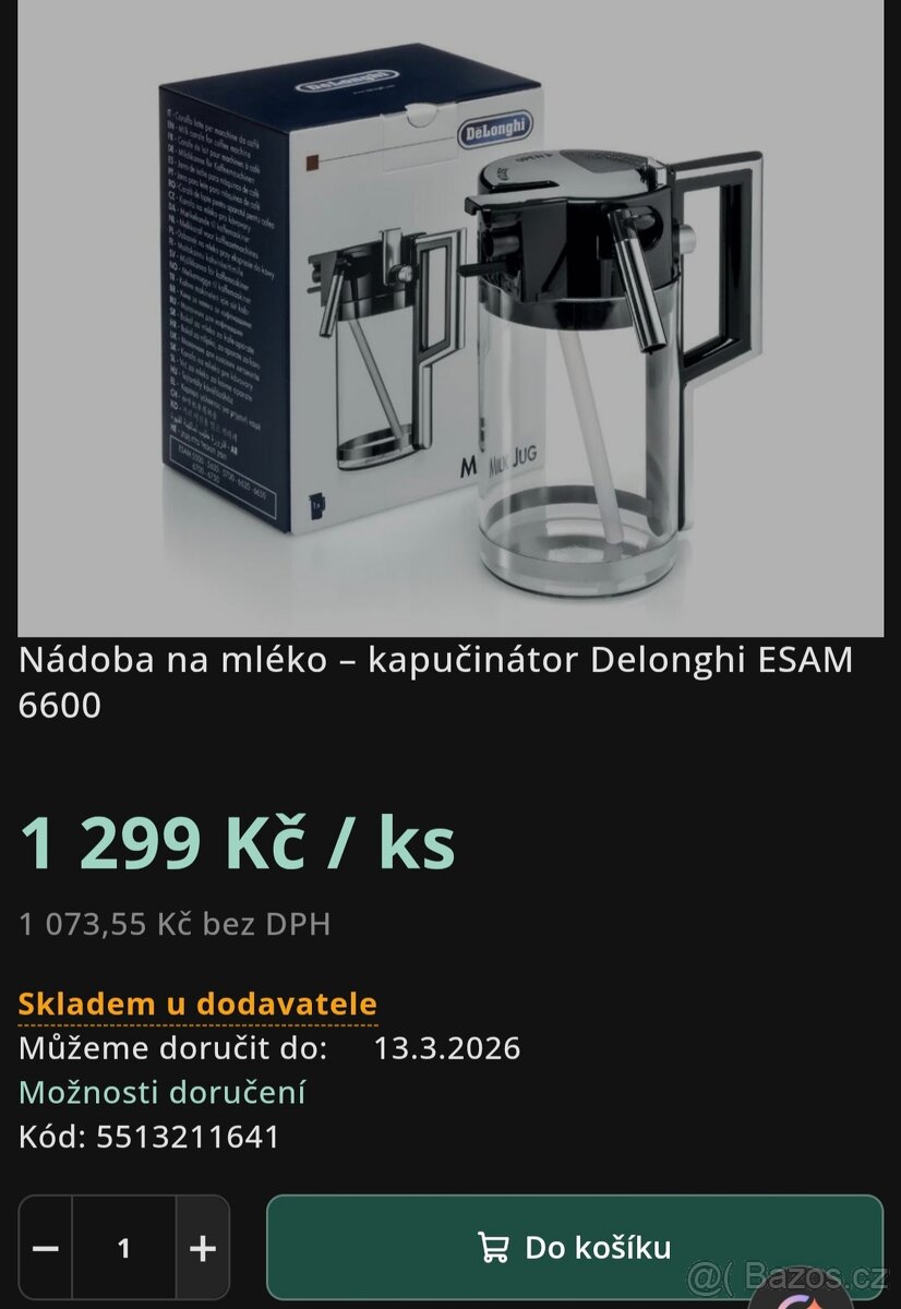 Mlékovka Delonghi - 4