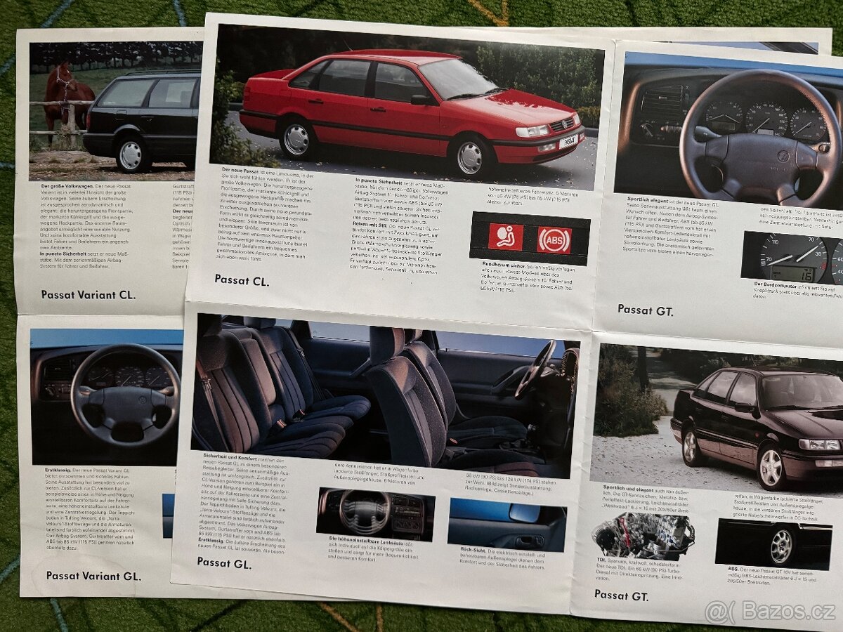 VW Passat prospekty, katalogy, dílenské příručky - 4