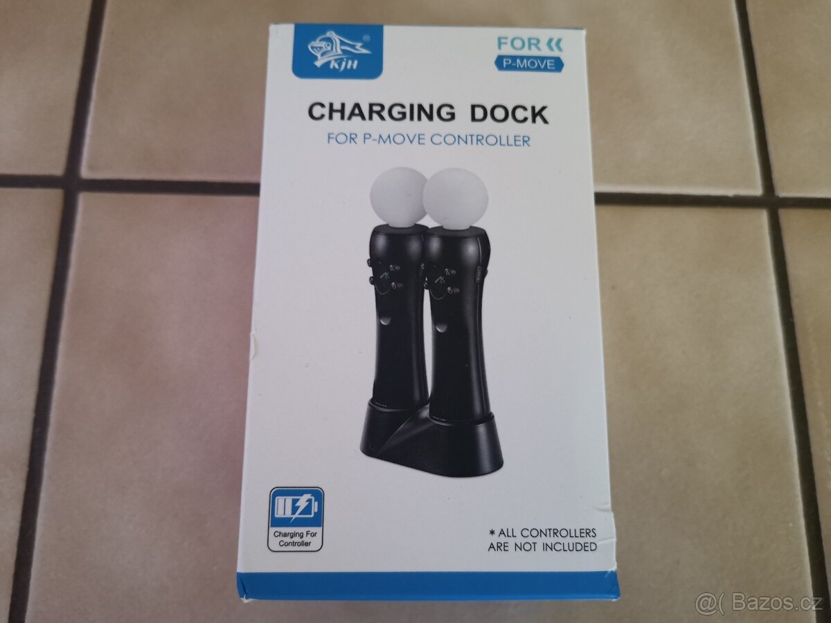 Nabíječka na dva move ovladače - 4