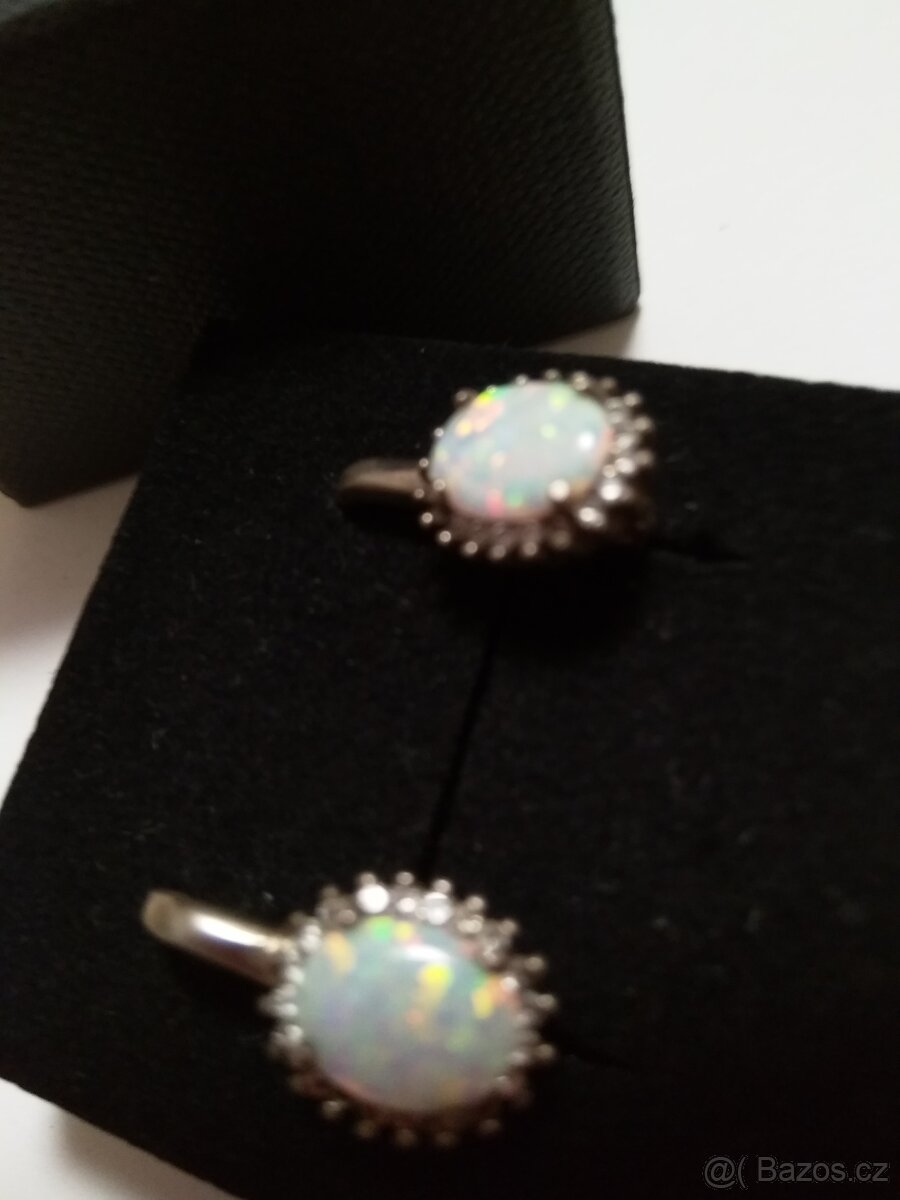 stříbrné náušnice - 4