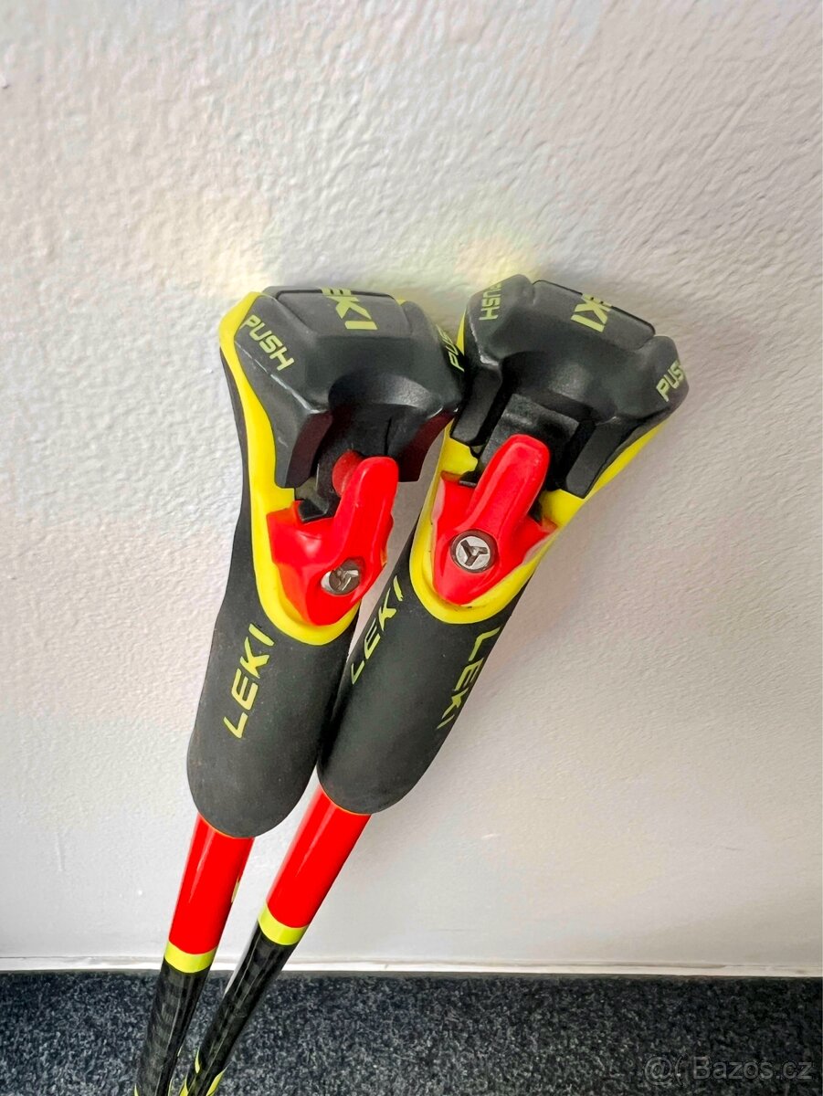 Dětské lyžařské hůlky Leki, 110 cm, WRC Lite - 4