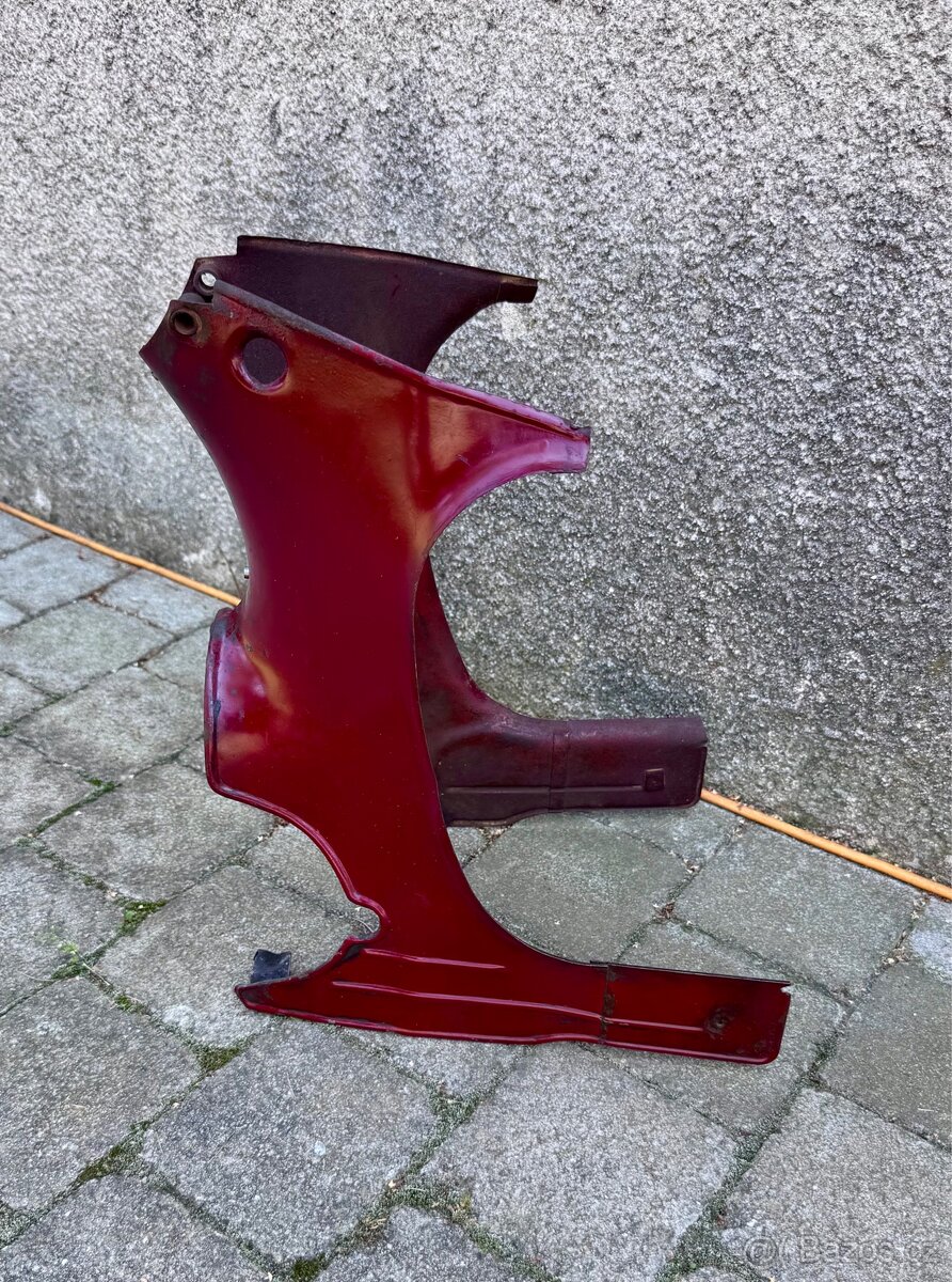 Jawa CZ 125 175 kyvacka - podsedlove plechy - 4