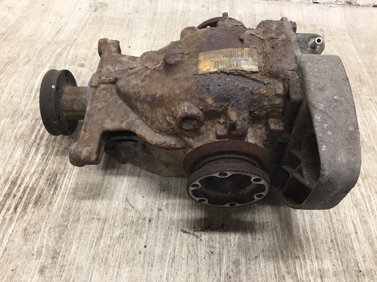 BMW X5 E53 3.0D 135KW - ZADNÍ DIFERENCIÁL 3,73 - 4