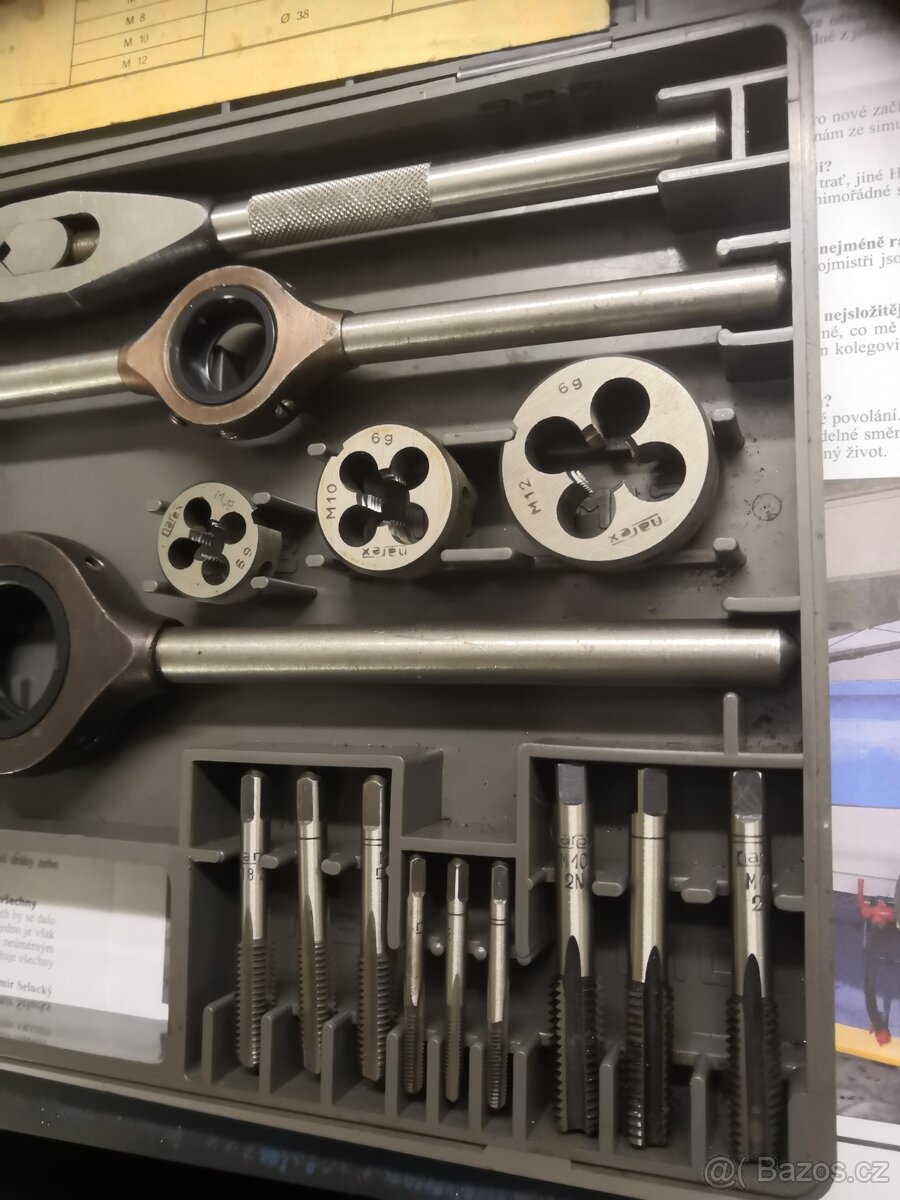 P:sada závitníků narex M1 - 4