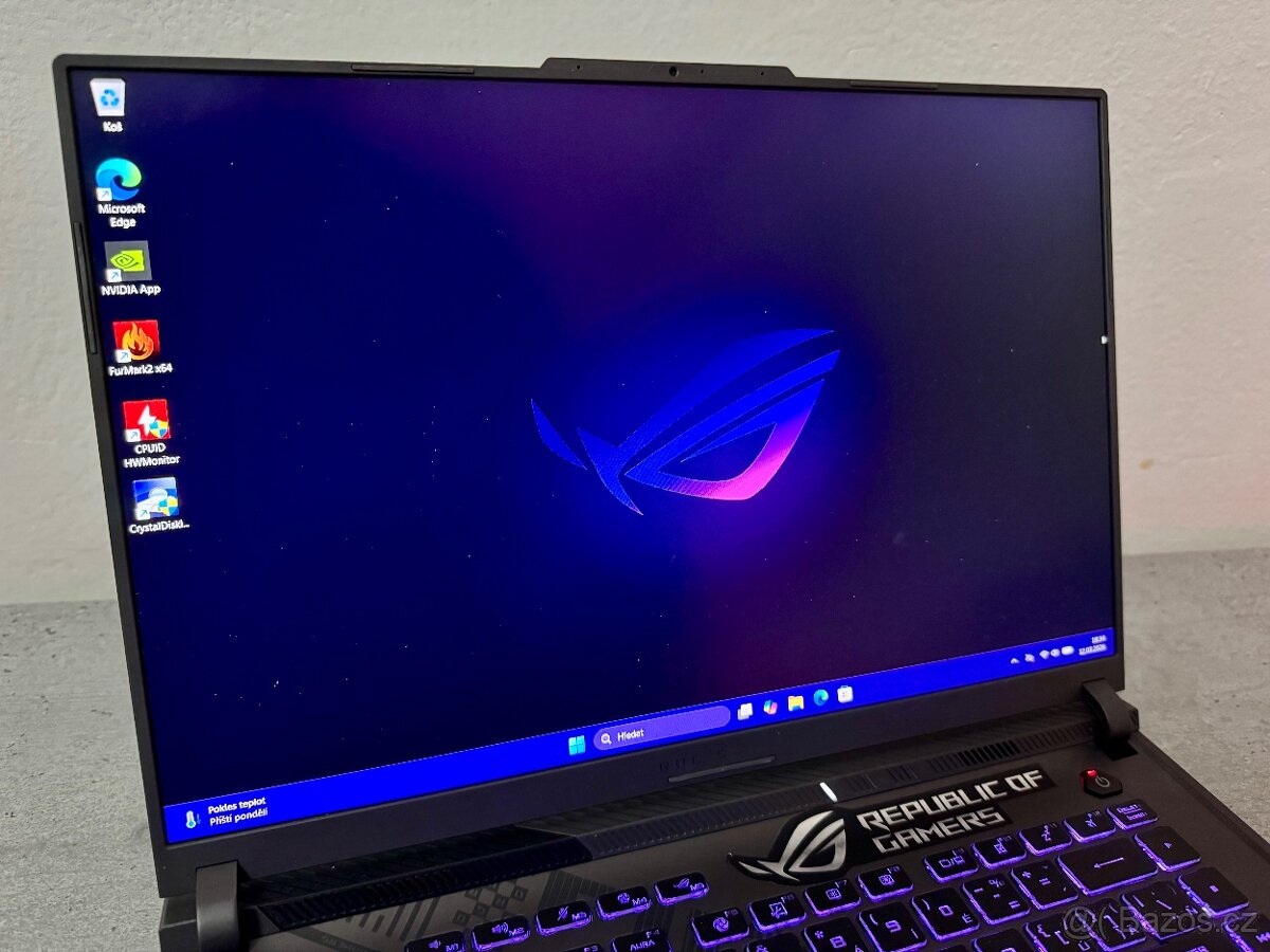 VÝKONNÝ HERNÍ NOTEBOOK ASUS ROG STRIX (RTX 4080) - 4