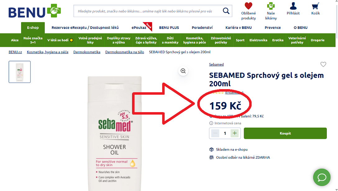 Sprchový gel Sebamed Seba med - sprcháč s olejem z avokáda - 4