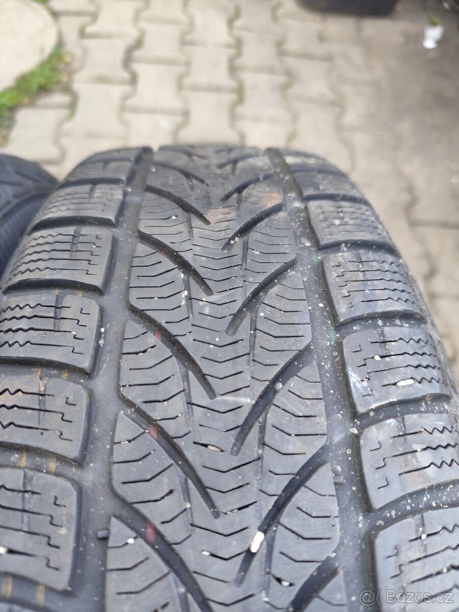 Alu kola 5 x 114,3 zimní pneu 195/65/15 - 4