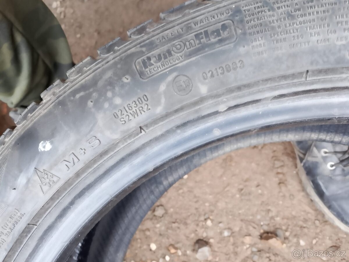 245/45/18 100v Goodyear - zimní pneu 2ks RunFlat - 4