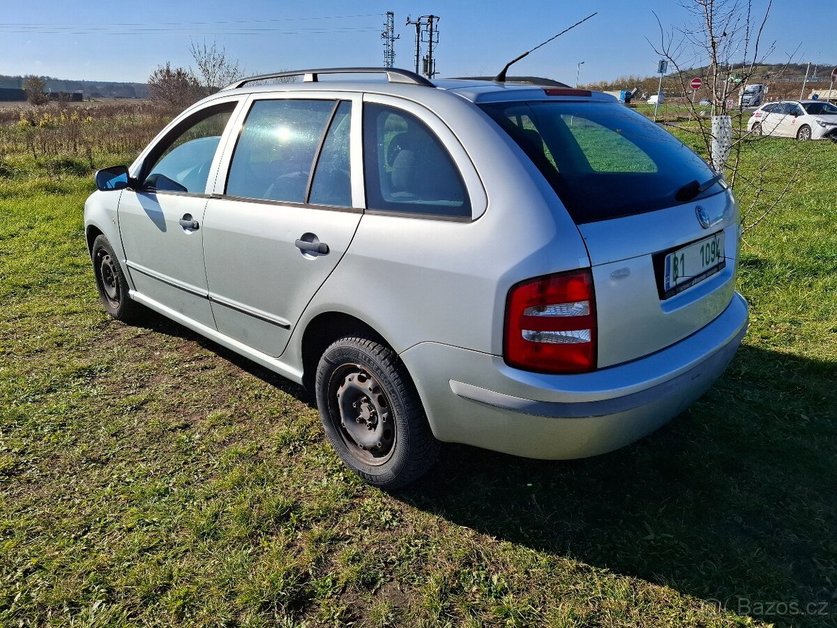 Škoda Fabia 1.9 SDI Kombi Klima Model 2003 Nová Stk - 4