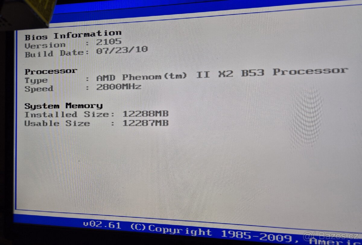 Athlon II X4 + Deska + 12gb + grafika - 4