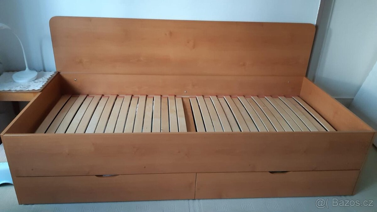 Rozkladaci postel 204x 96-170 - 4