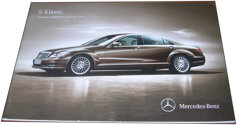 Prospekty katalog Mercedes SL R129 W126 S E CL Maserati - 4