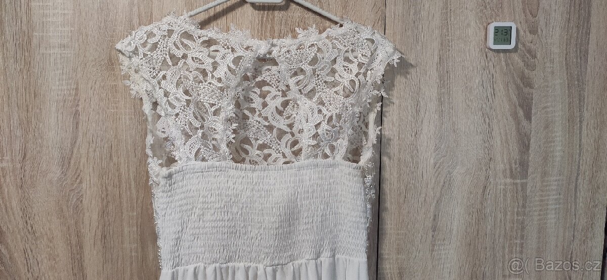 Bílé svatební šaty Sonia, vel. 42 - 4