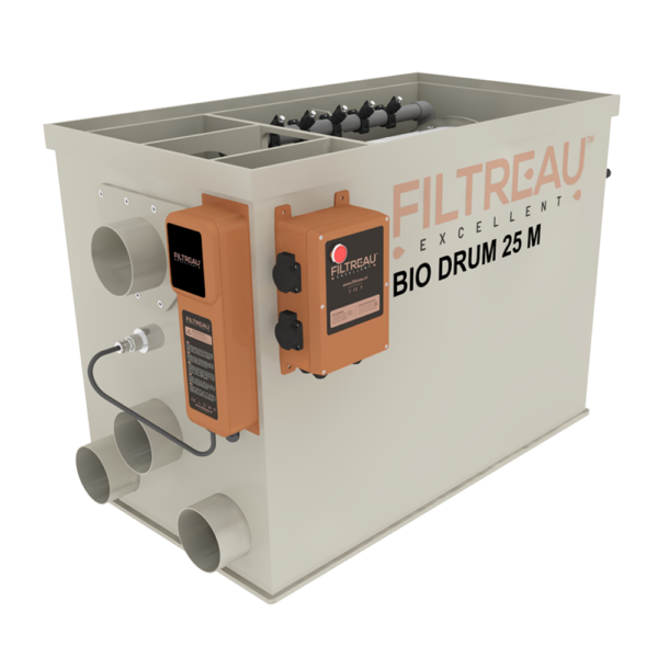 Jezírková filtrace - bubnové combifiltry - 4