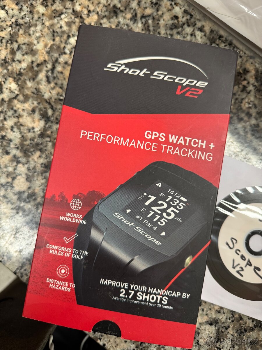 Shot Scope V2 GPS golf hodinky + performance tracking - 4