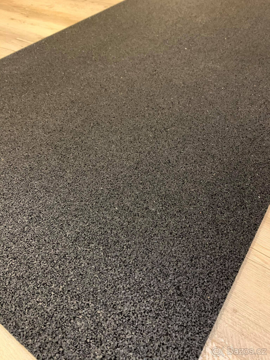 Gumová NOVÁ fitness podlaha, gumová rohož, fitness podložka - 4