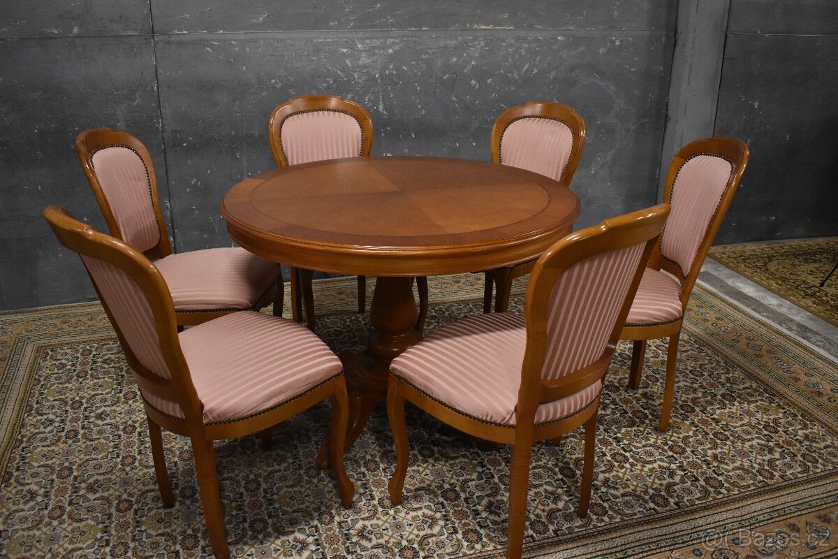 Stůl+ 6 židlí - 4