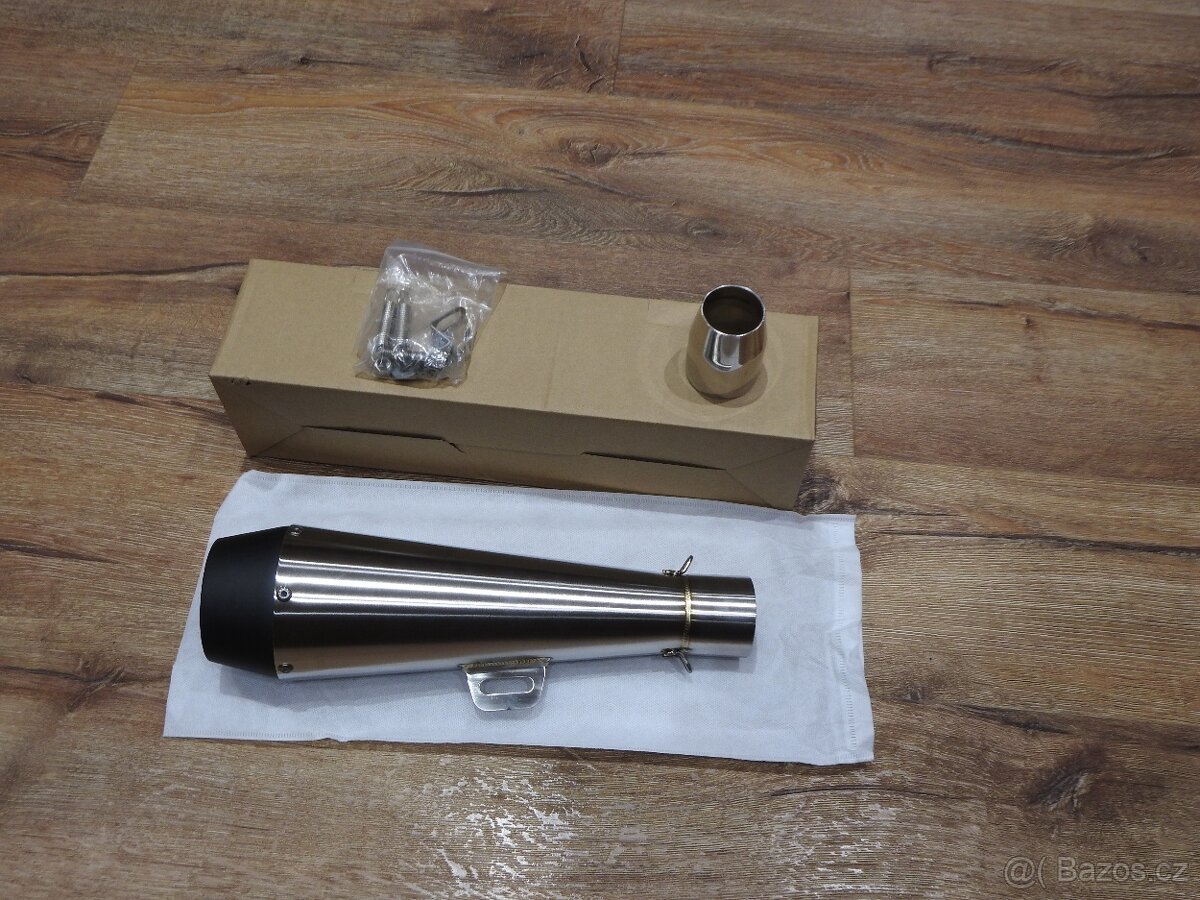 Laděný výfuk celonerezový lesklý Nový - 4