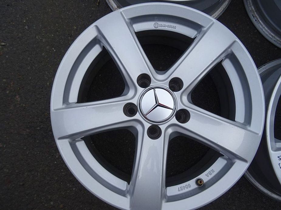 Alu disky na Mercedes 16", 5x112, ET 38, šířka 6,5J - 4