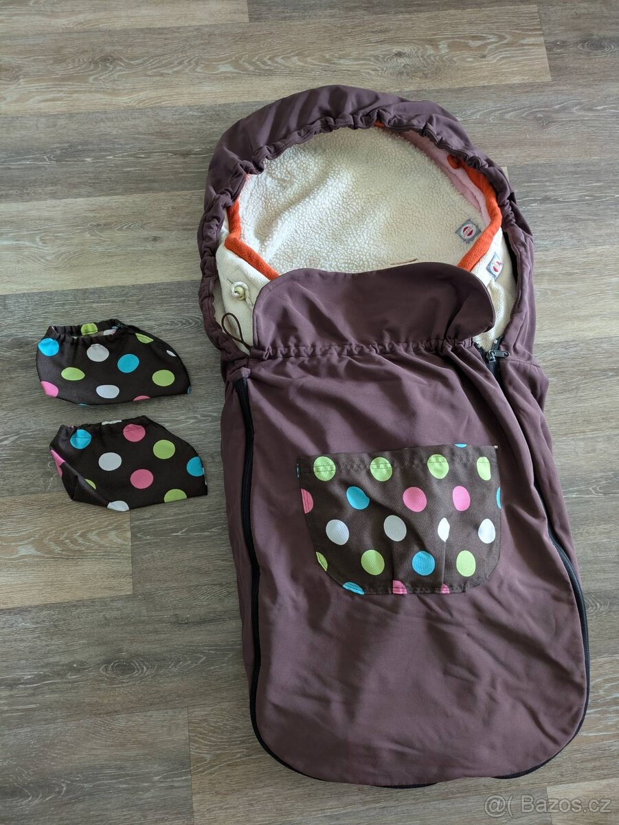 Fusak Lodger + ochranny softshellovy fusak + navleky na boty - 4