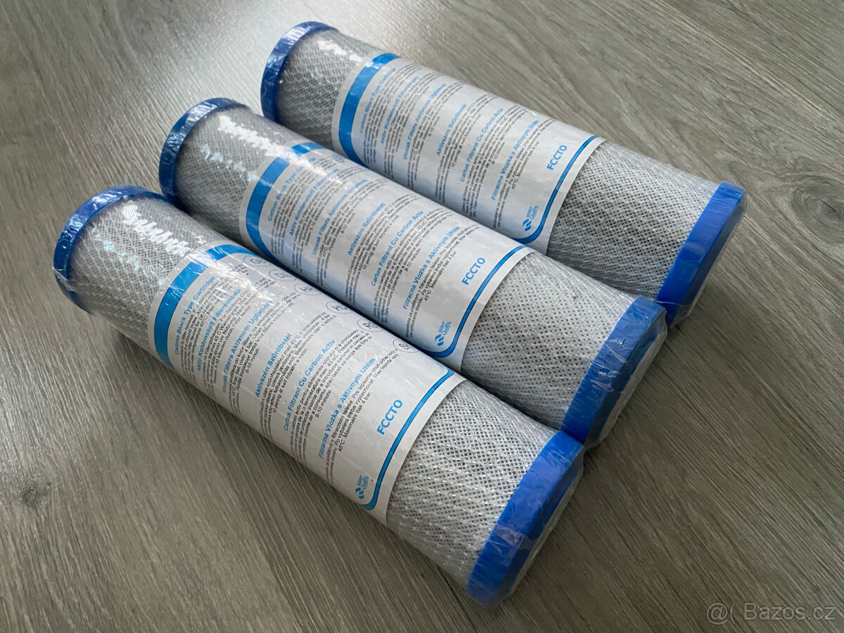 Filtrační vložky na vodu FCCTO, FCPPS, CTO, s aktivním uhlím - 4