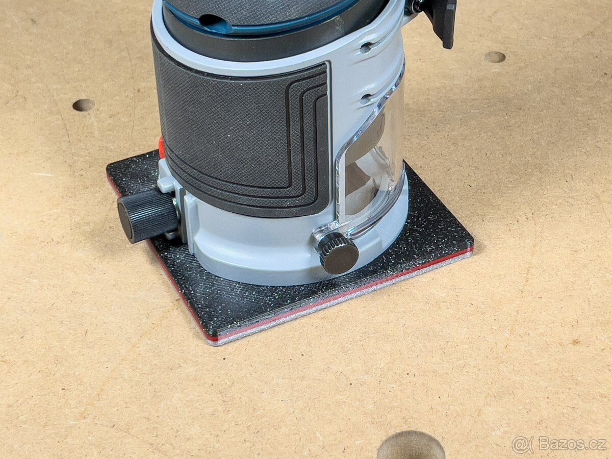 Štvorcová základňa 100x100 mm pre Bosch GKF18V - 8 - 4