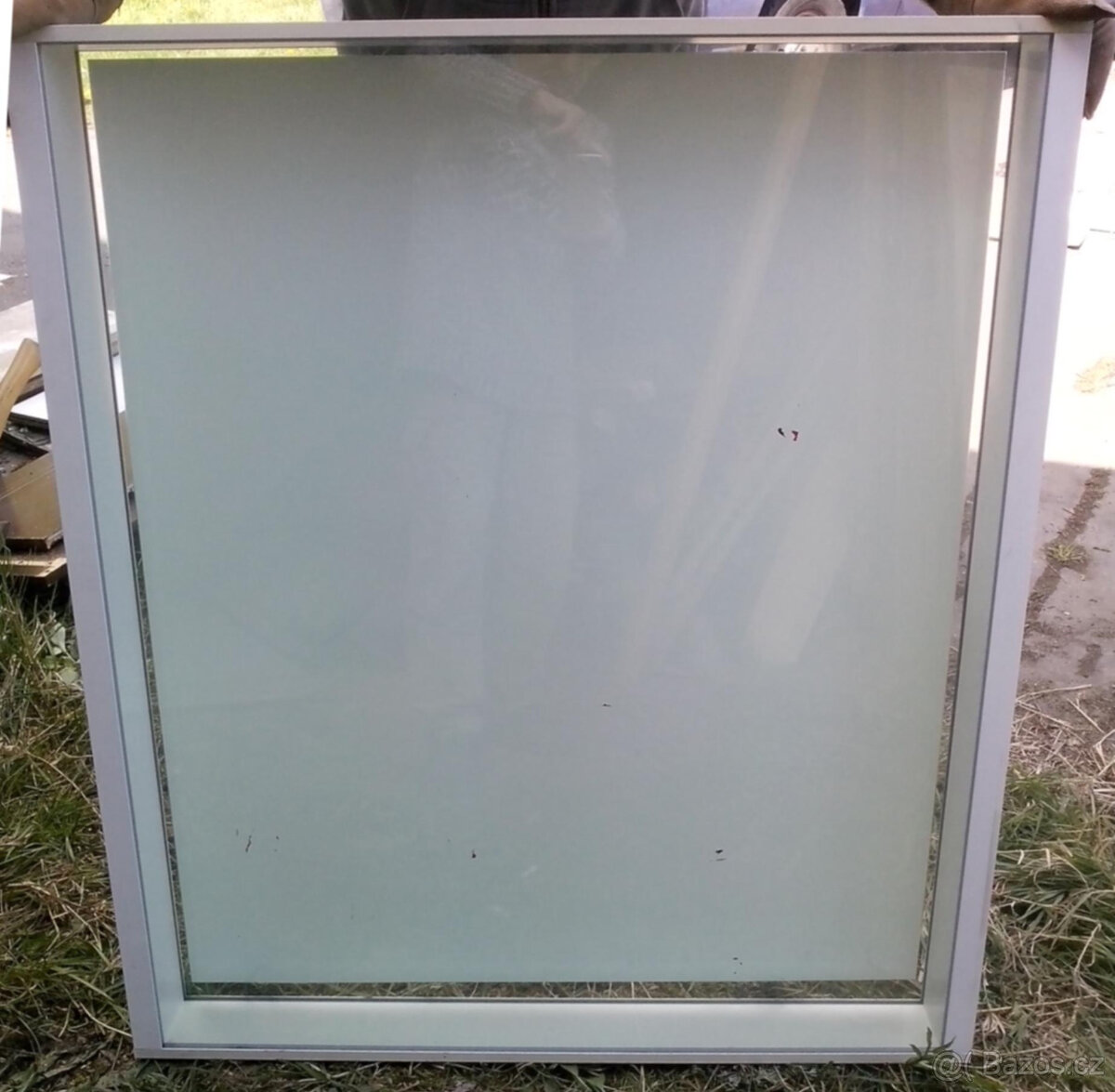 Okna pevná 9 ks s ALU rámem tlustým 10cm a dvojitým zasklení - 4