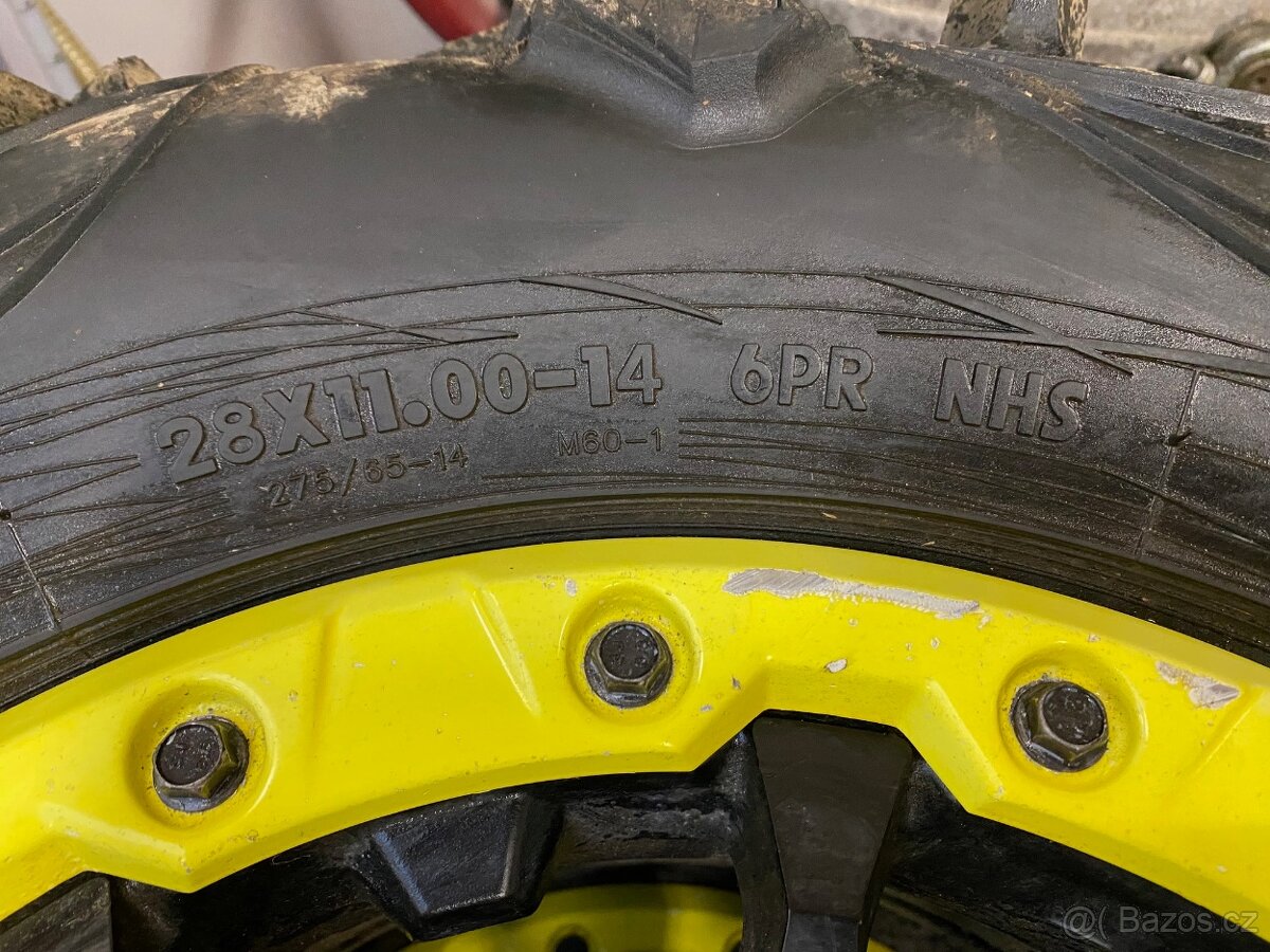 Can-am Beadlock R14x6,5 + pneu Maxxzilla 28x9 a 28x11 - 4