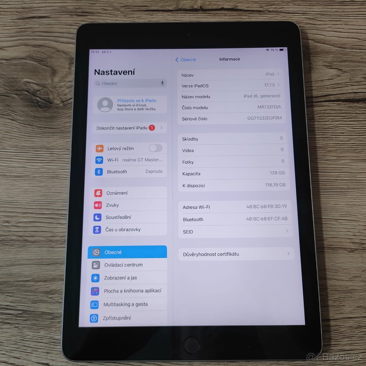 Apple iPad 9.7"Retina/ 128 GB/ Wi-Fi- 2018 6.gen - 4