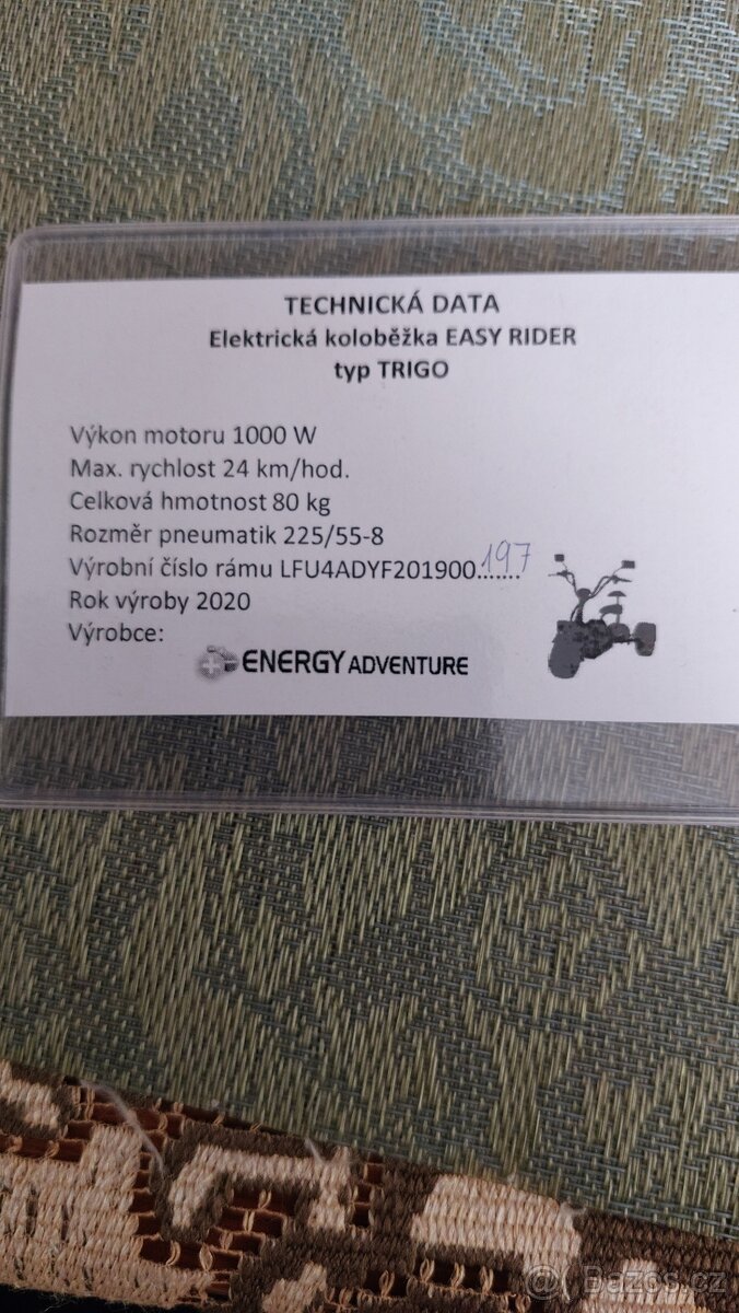 Elektrická trojkolka - 4