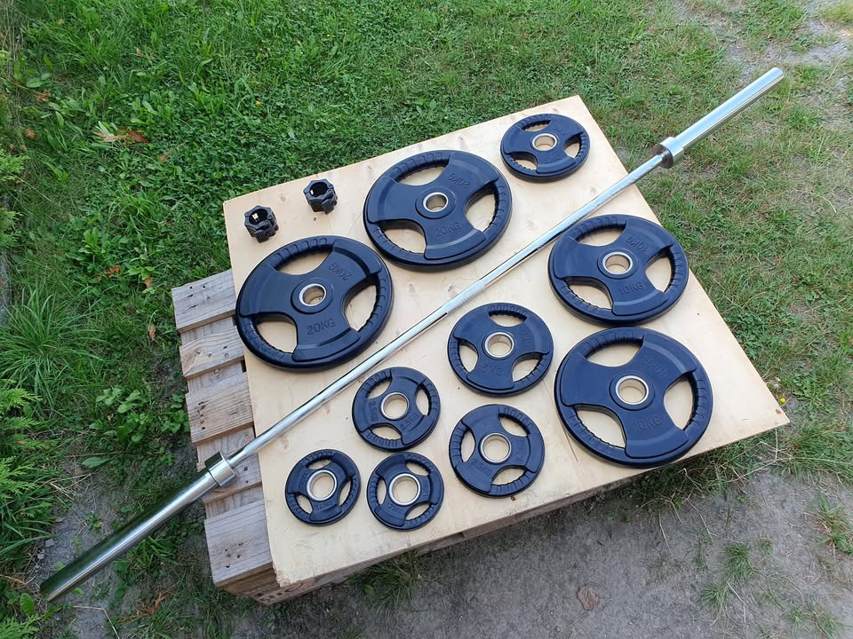 BENCH činka 98kg olympijská, nová - 4