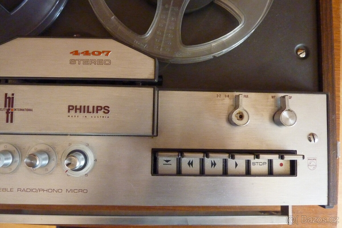 Kotoučový magnetofon PHILIPS N4407 - 4