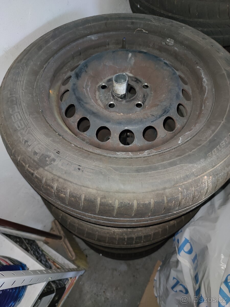 Ráfky - ocelové disky Škoda Octavia II - 4