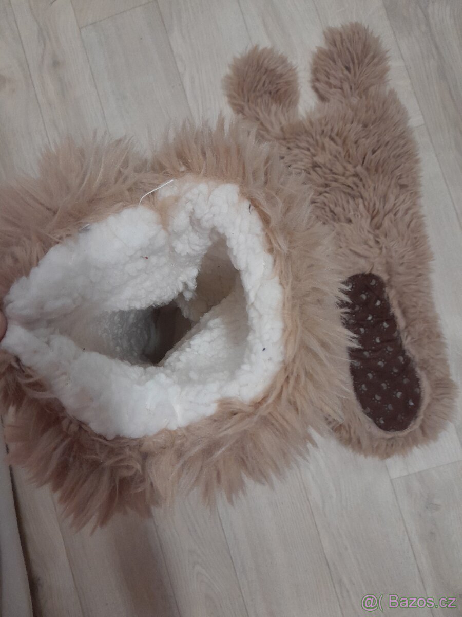 Teplé chlupaté “psí” bačkory – extrémní pohodlí a roztomilos - 4