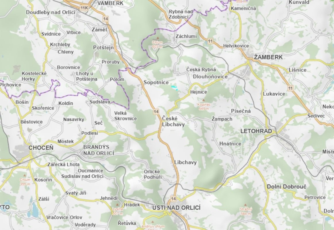 Prodej pole v k.ú. Česká Rybná u Žamberka - 4