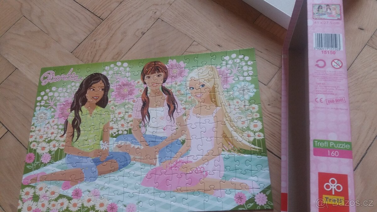 Puzzle Barbie 160 dílků Trefl NOVÉ - 4