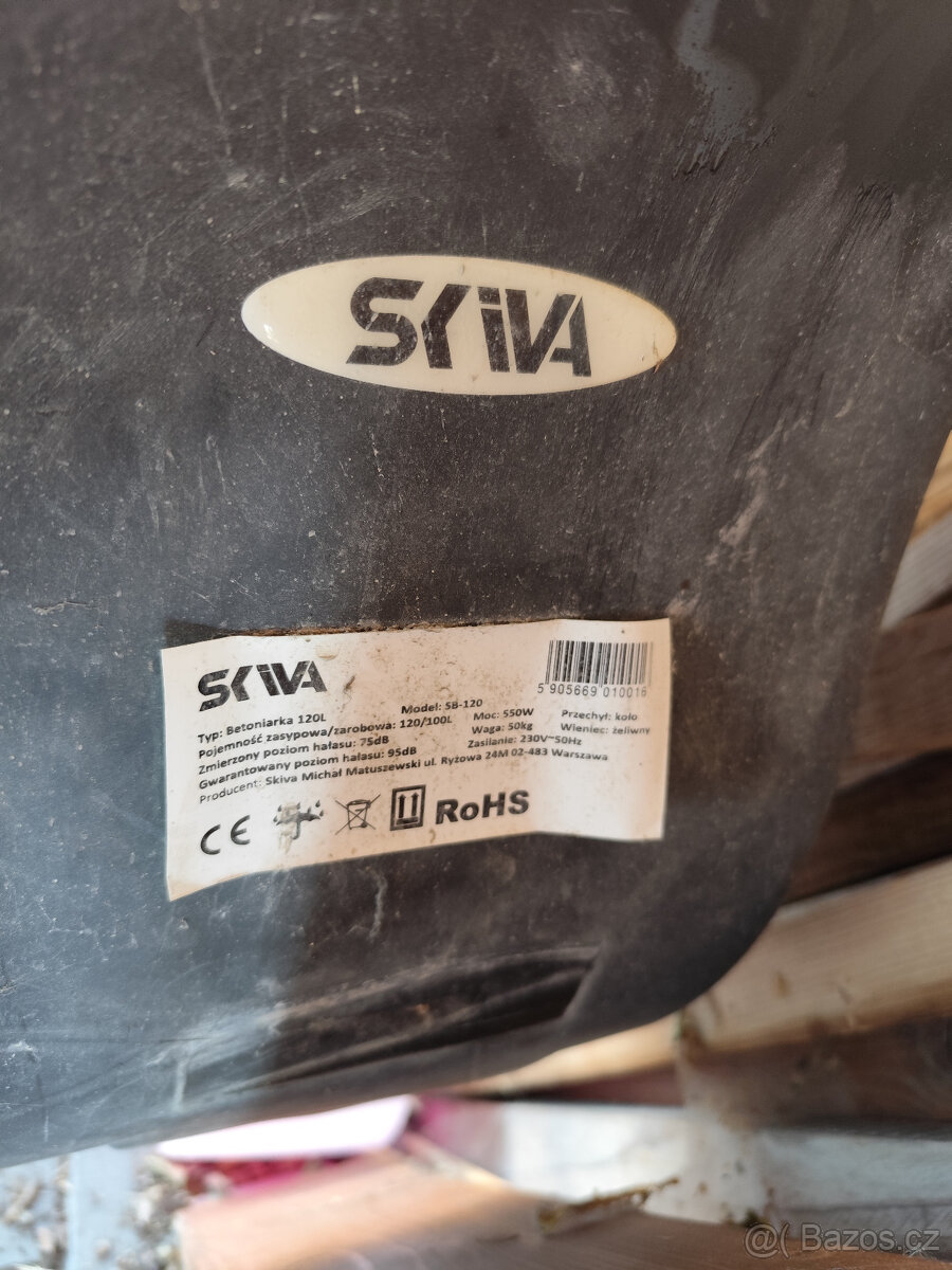 Stavební míchačka 120L - 4