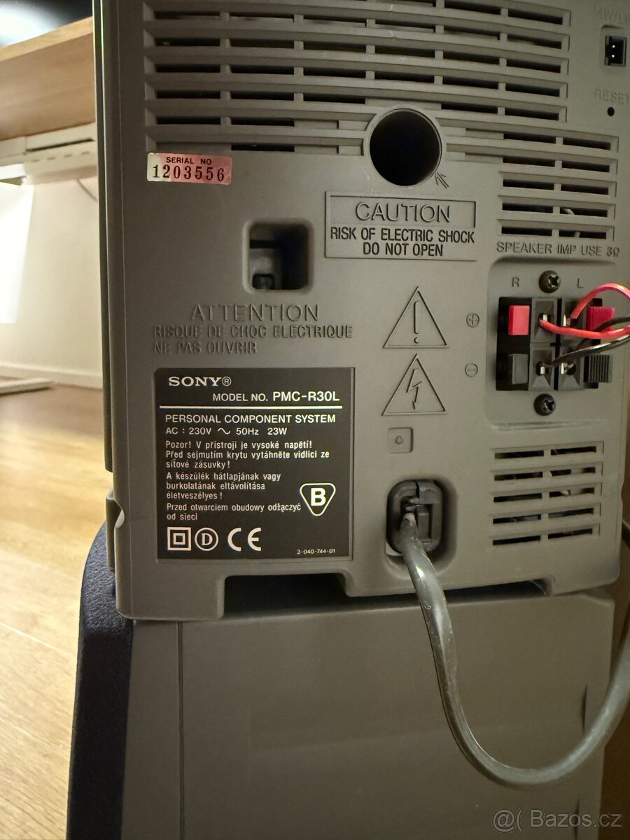 Repro soustava SONY PMC R30L - 4
